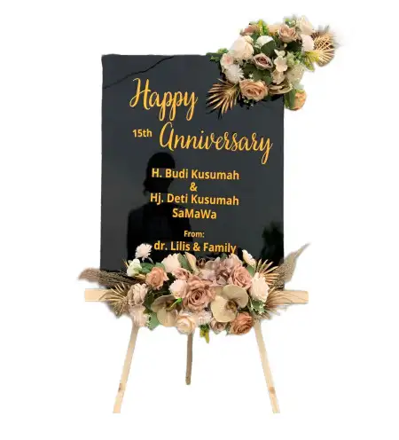 Papan Bunga Akrilik Ranca Labuh